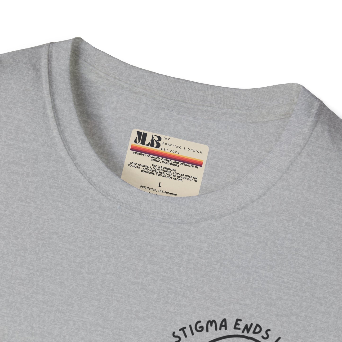 Stigma Ends Lives - Soft Style Tee - JLB PRINTING