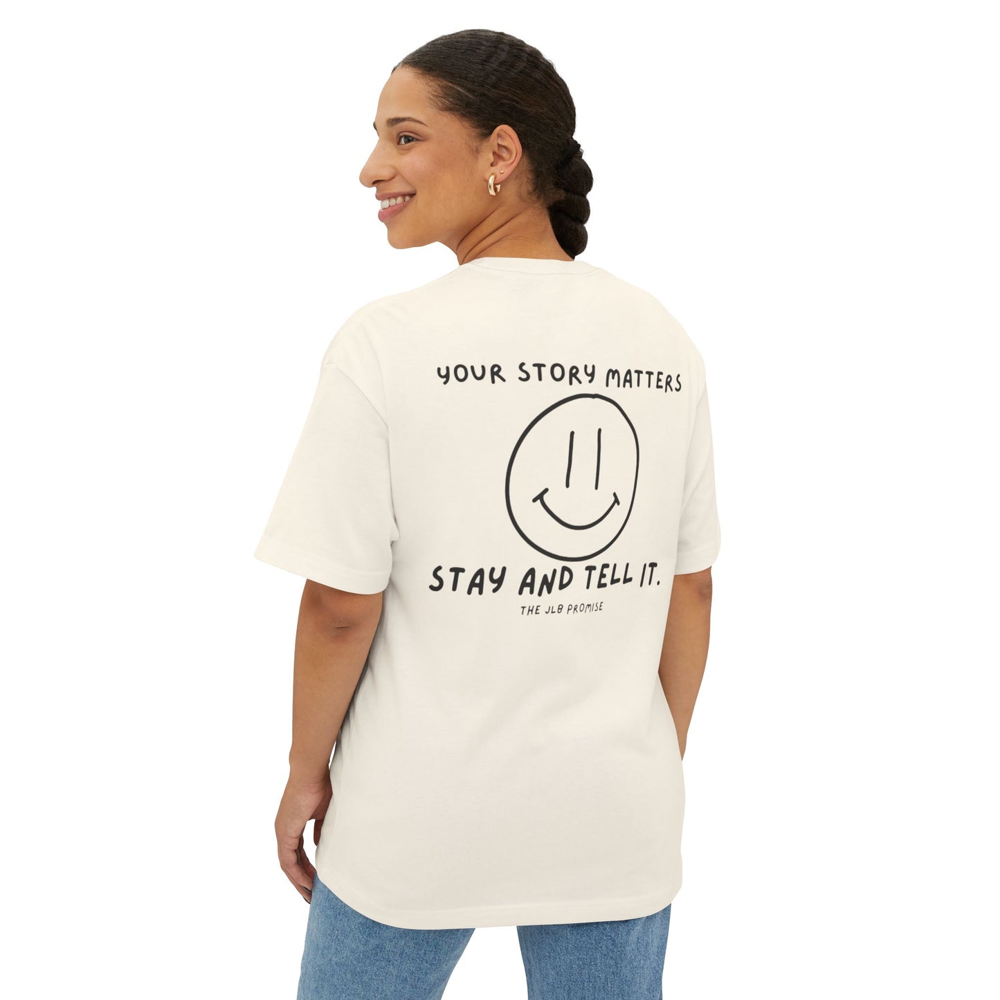 Kill The Stigma - Oversized Boxy Tee - JLB PRINTING