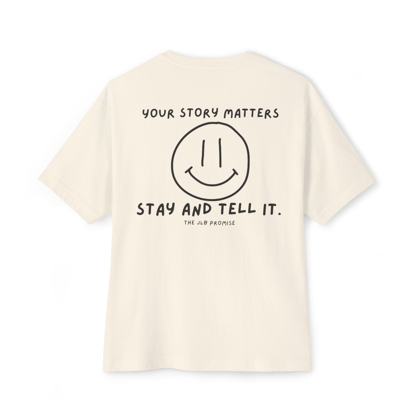 Kill The Stigma - Oversized Boxy Tee - JLB PRINTING
