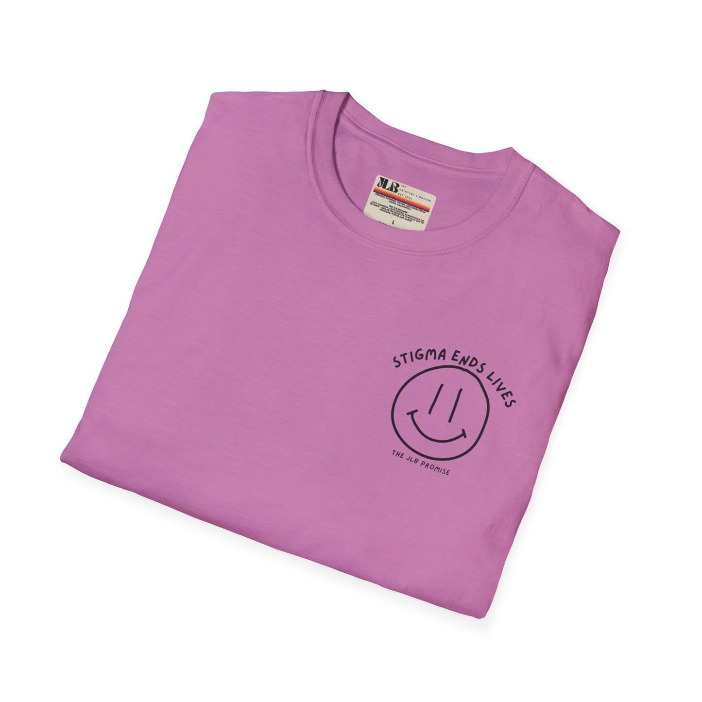 Stigma Ends Lives - Soft Style Tee - JLB PRINTING