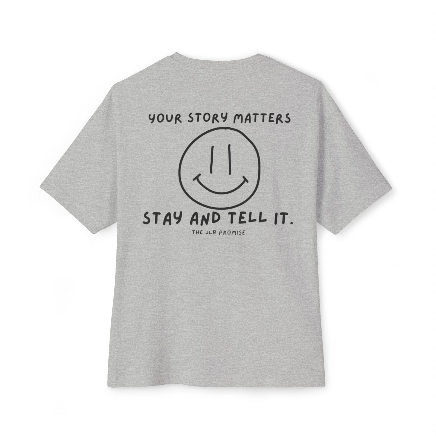 Kill The Stigma - Oversized Boxy Tee - JLB PRINTING