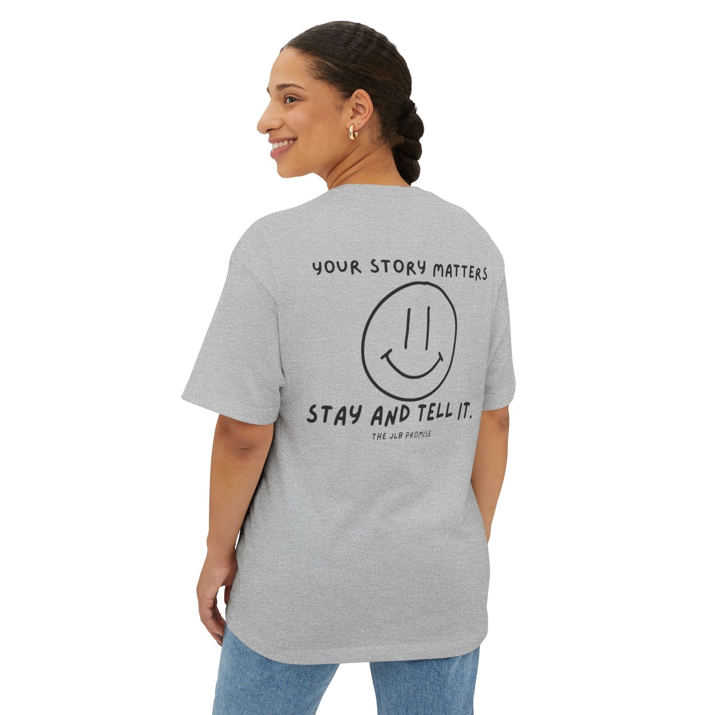 Kill The Stigma - Oversized Boxy Tee - JLB PRINTING