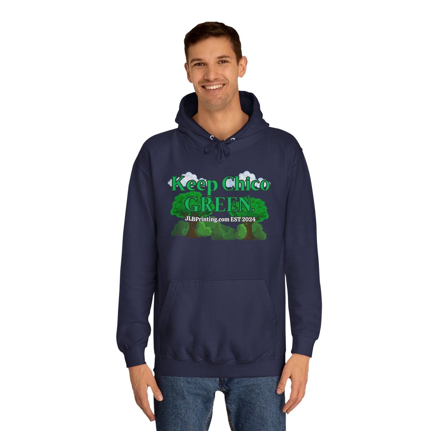 Keep Chico Green Hoddie.
