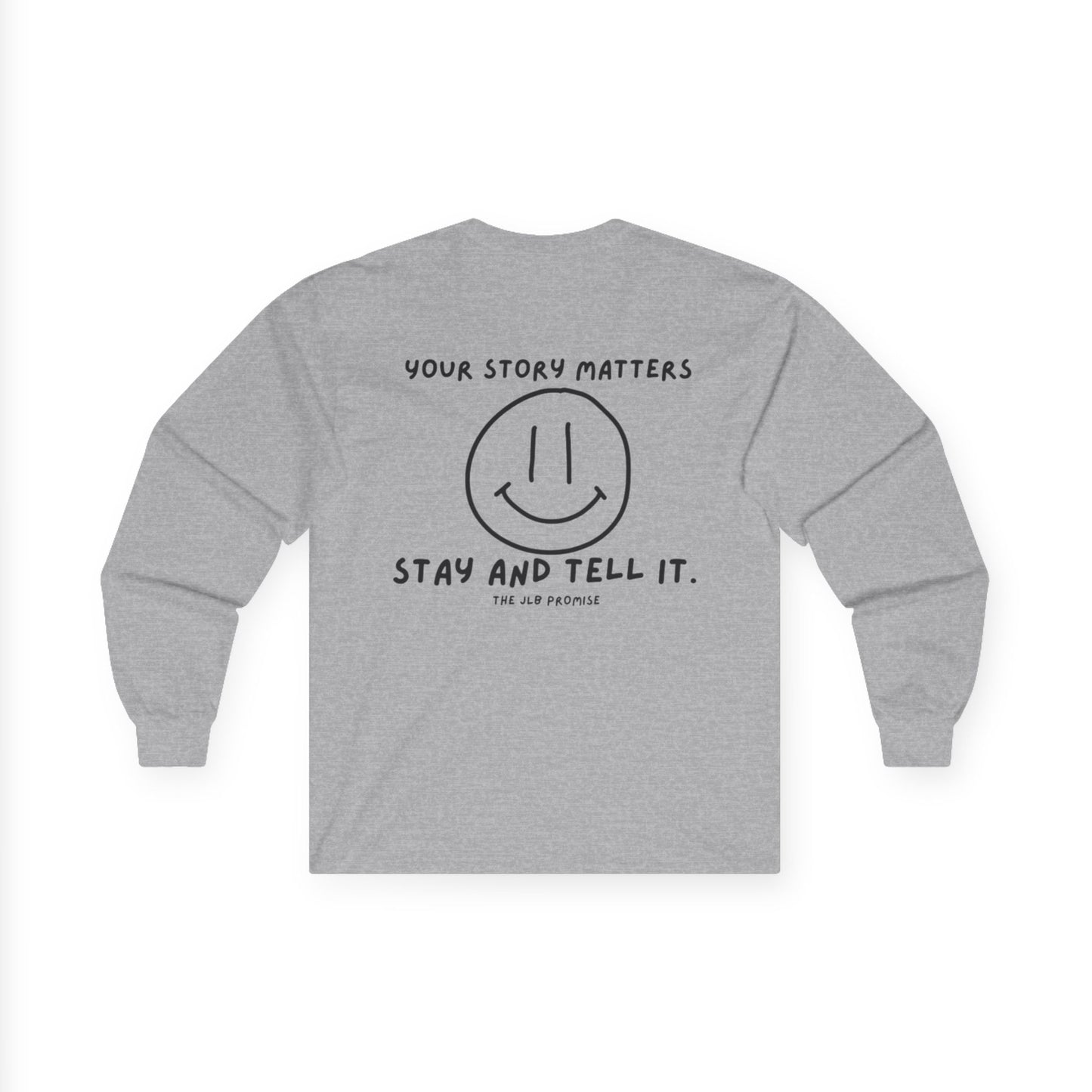 Stigma Ends Lives - Unisex Ultra Cotton Long Sleeve Tee - JLB PRINTING