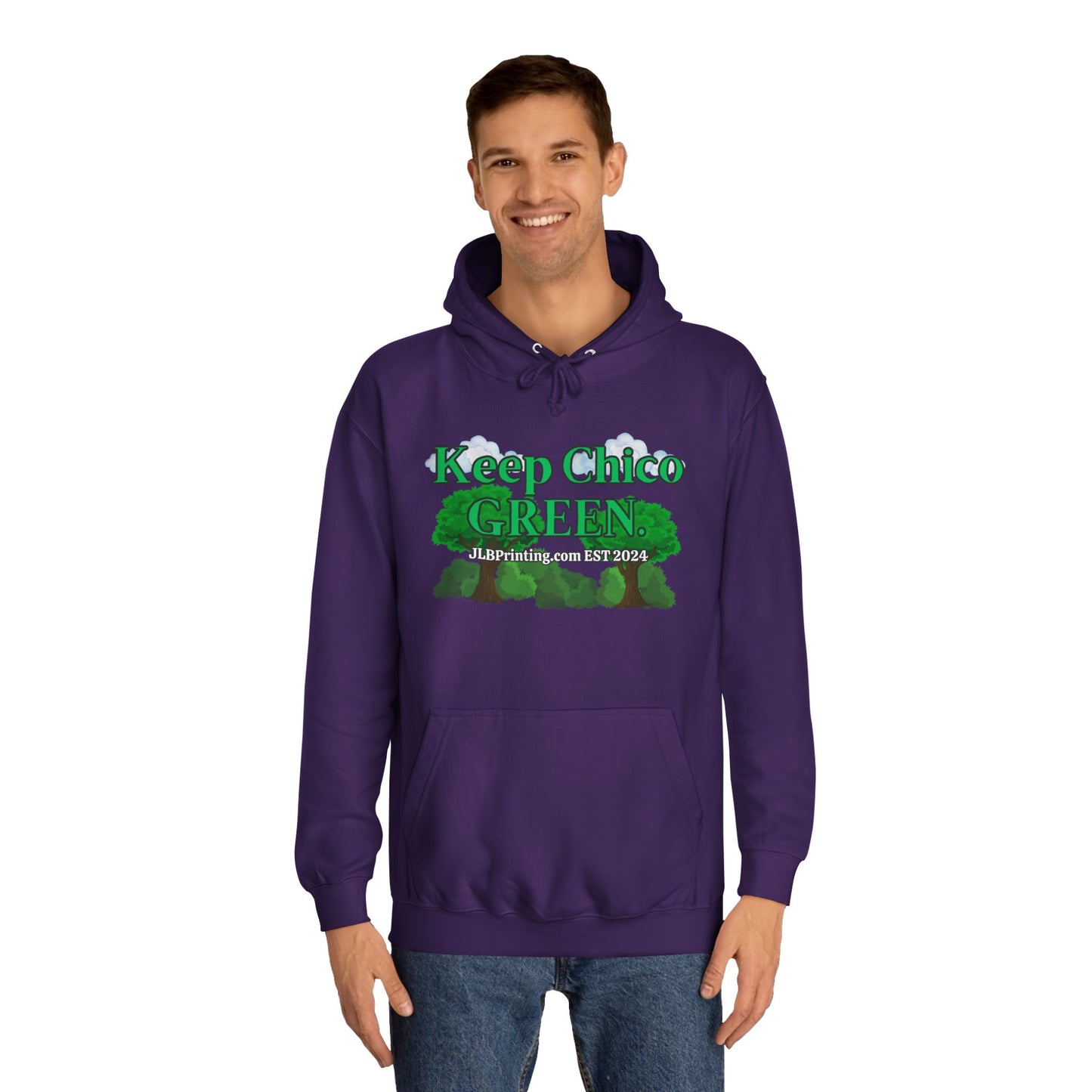 Keep Chico Green Hoddie.