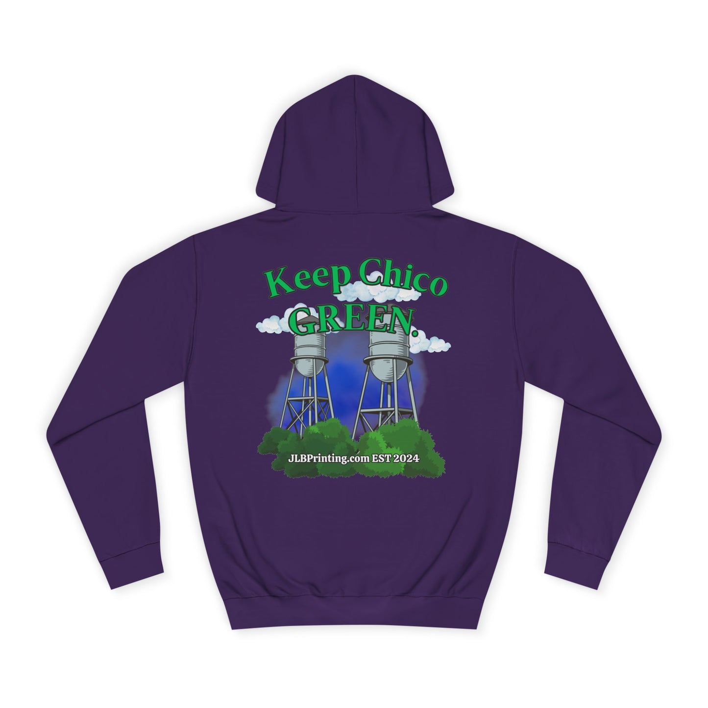 Keep Chico Green Hoddie.