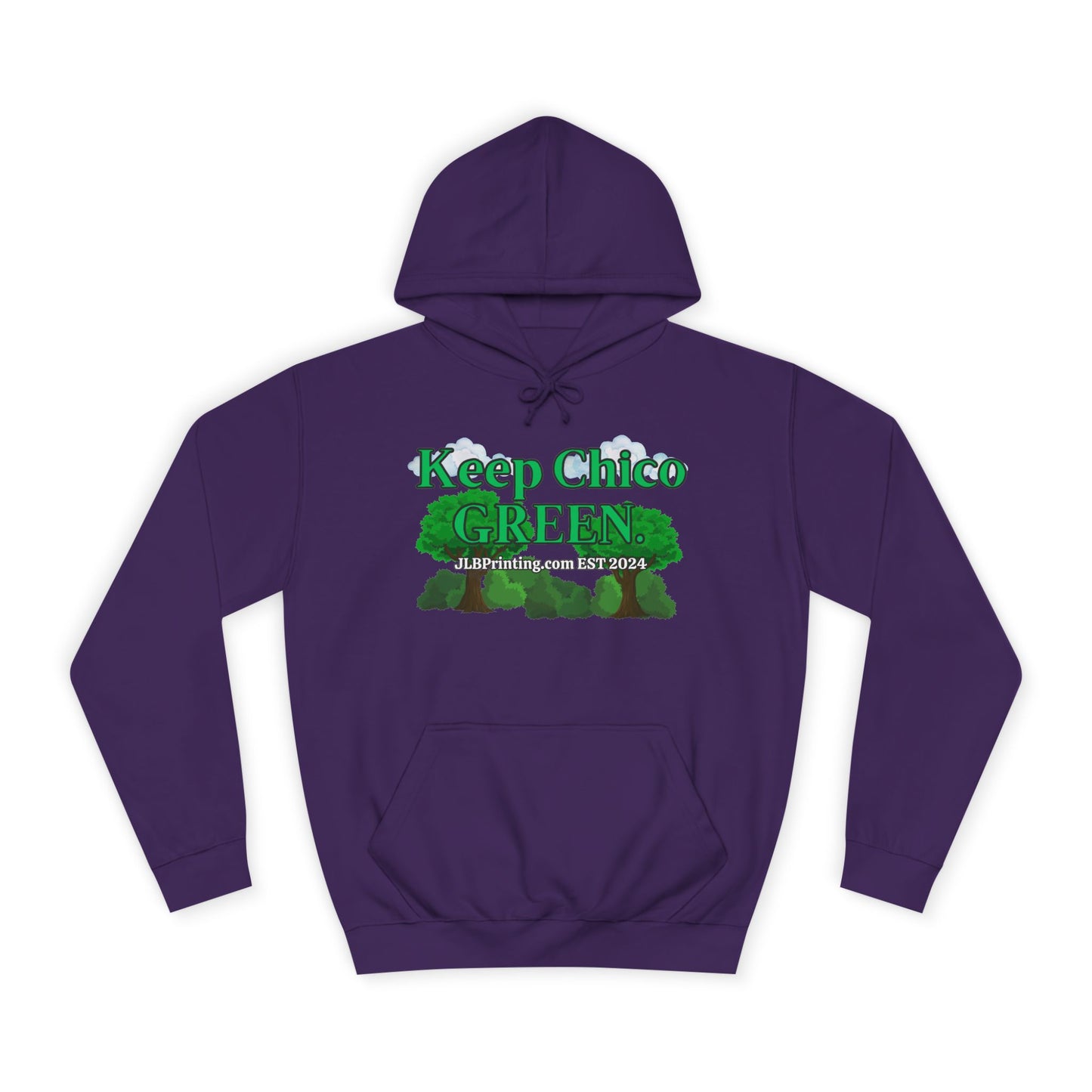 Keep Chico Green Hoddie.