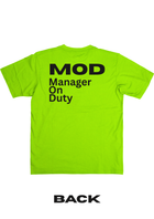 Simple MOD (Manager On Duty) T-shirt