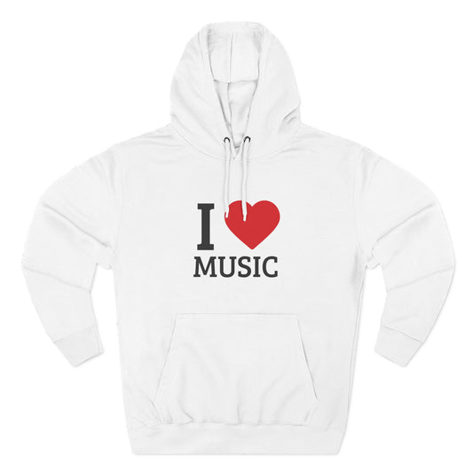 I Heart Music Hoddie