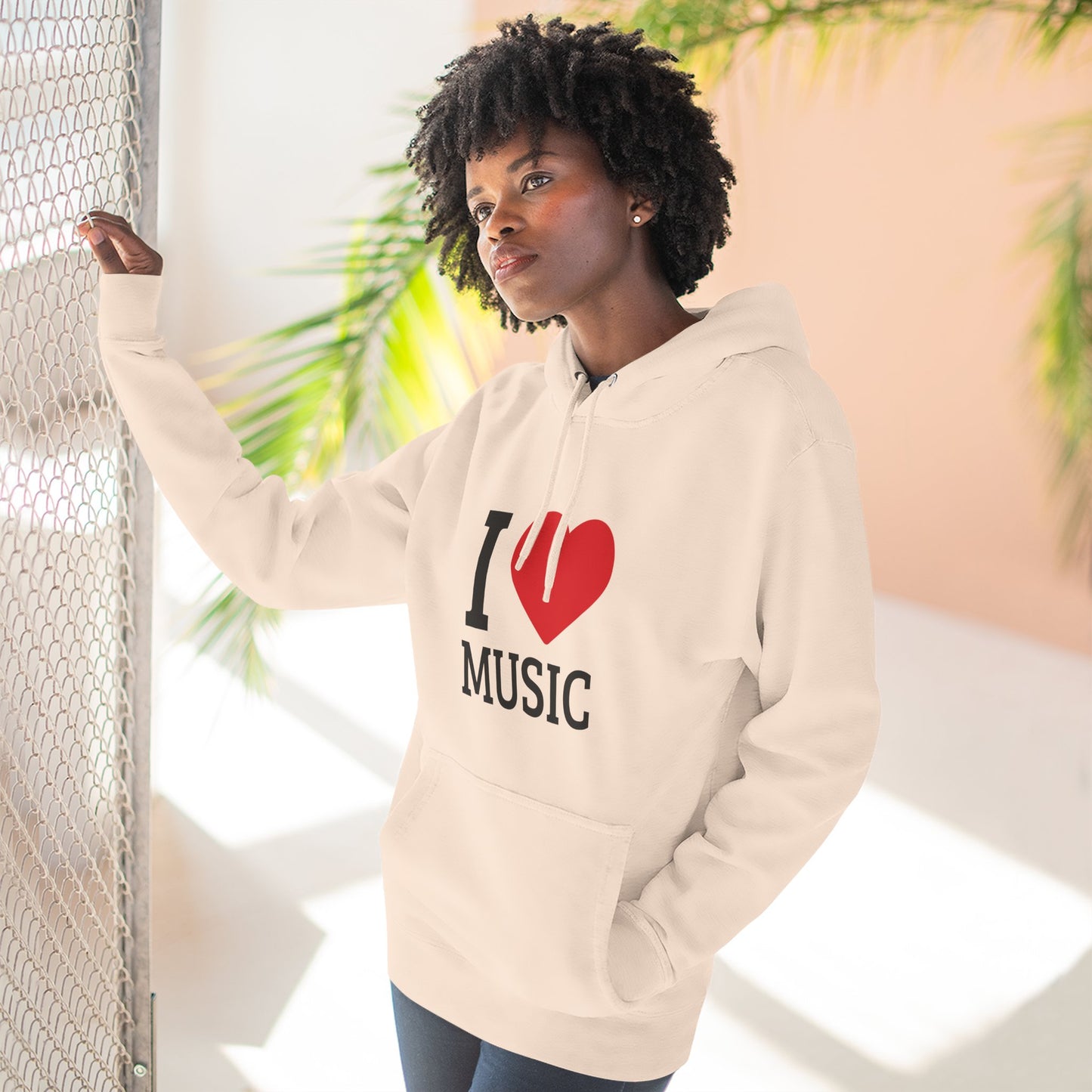 I Heart Music Hoddie