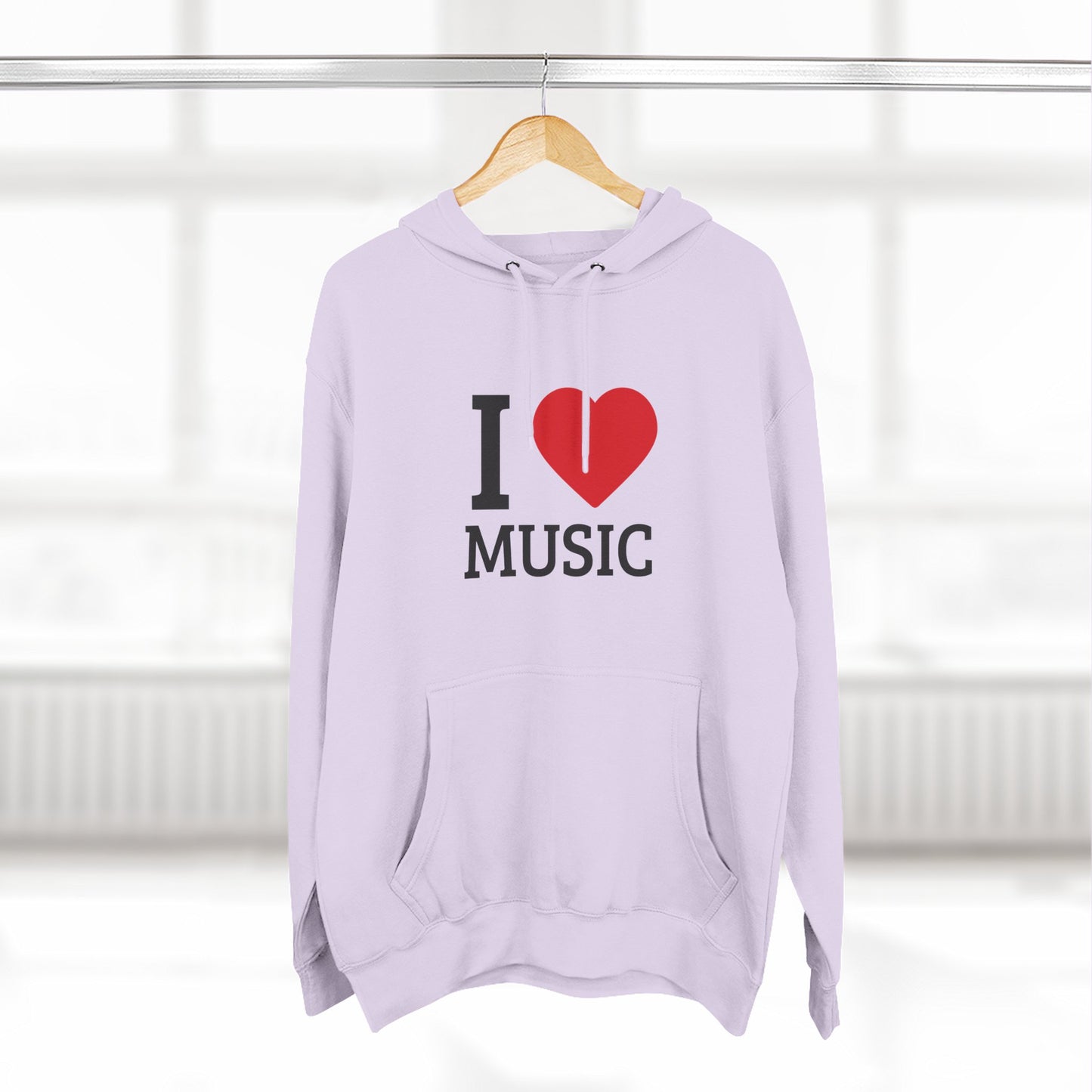 I Heart Music Hoddie